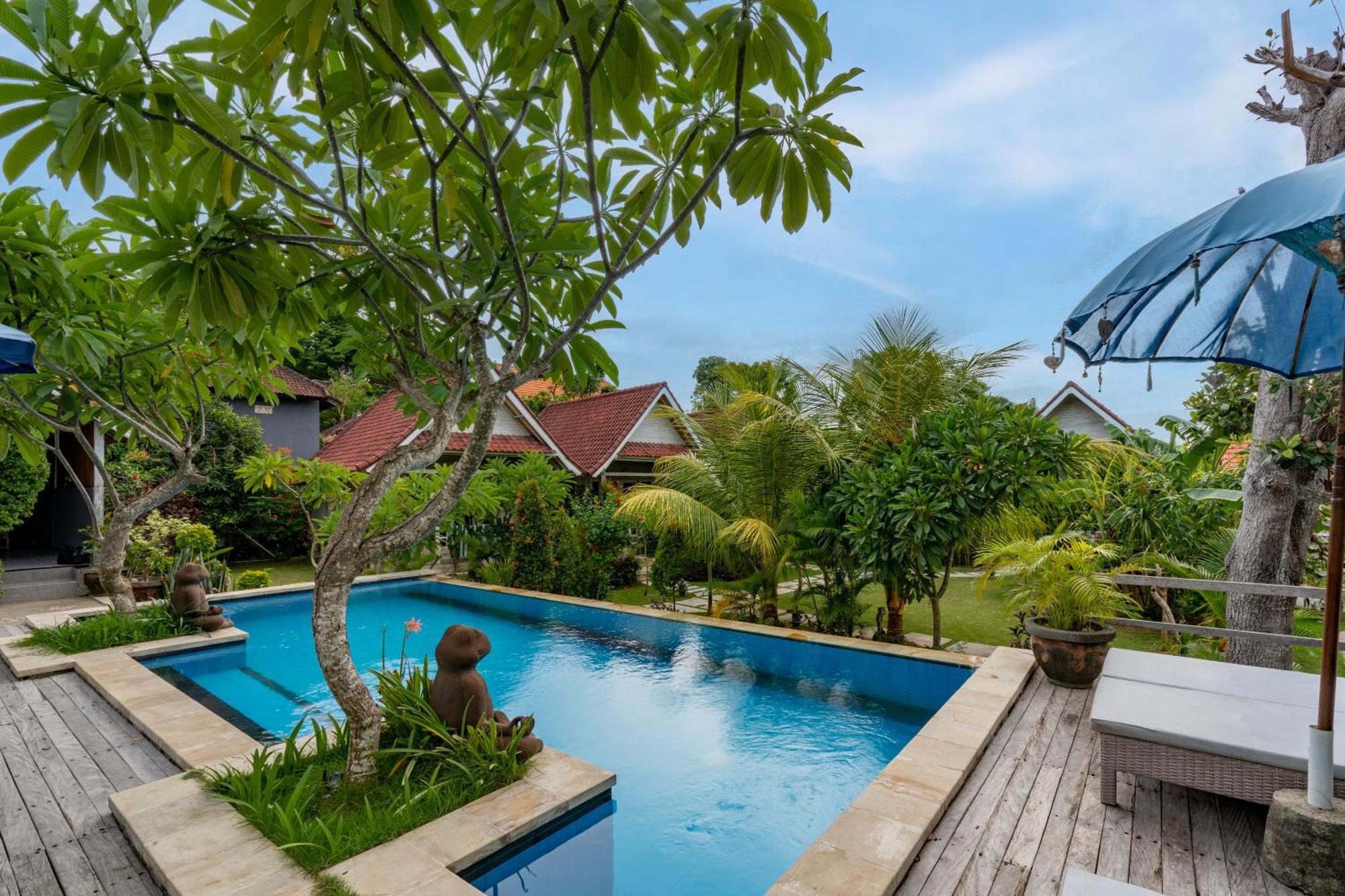 Le Biu Garden View Hotel Lembongan Eksteriør billede
