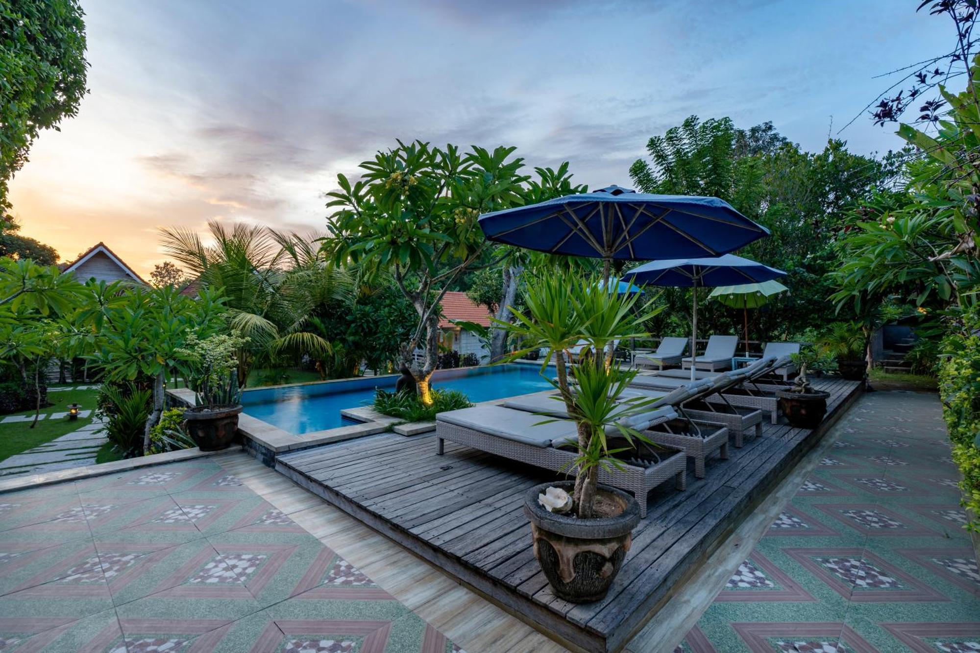 Le Biu Garden View Hotel Lembongan Eksteriør billede