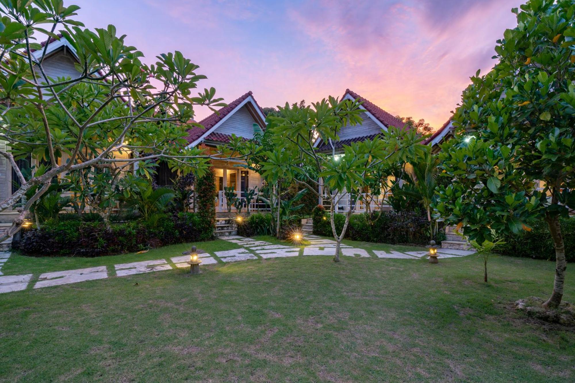 Le Biu Garden View Hotel Lembongan Eksteriør billede